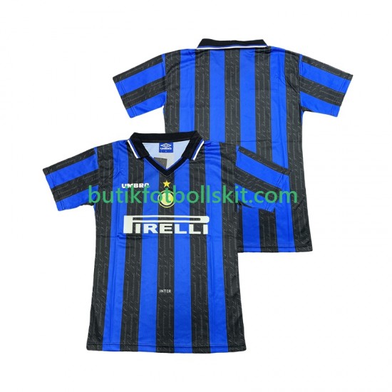 Inter Milan 1997 Retro Män Hemma Matchtröja 1998 Kortärmad