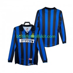 Inter Milan Retro Män Hemma Matchtröja 1999 1998 Långärmad