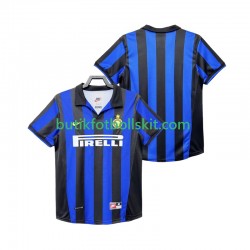 Inter Milan Retro Män Hemma Matchtröja 1999 1998 Kortärmad