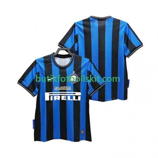 Inter Milan 2009 Retro Män Hemma Matchtröja 2010 Kortärmad
