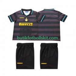 Inter Milan 1997 Retro Barn Tredje Matchtröja 1998 Kortärmad
