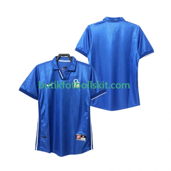 Italien Retro Män Hemma Matchtröja 1998 Kortärmad