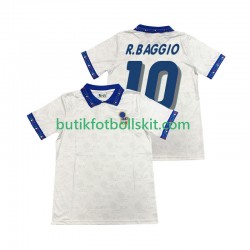 Italien Roberto Baggio 10 1994 Retro Män Borta Matchtröja Kortärmad