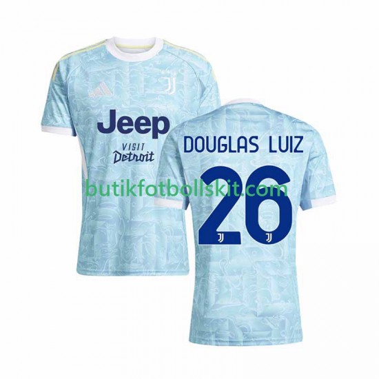 Juventus Douglas Luiz 26 Män Borta Matchtröja 2025/26 Kortärmad