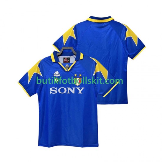 Juventus 1995 1996 Retro Män Borta Matchtröja Kortärmad