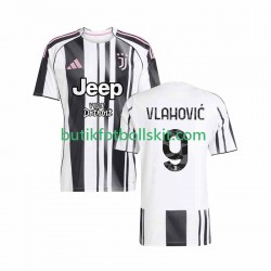 Juventus Vlahovic 9 Män Hemma Matchtröja 2025/26 Kortärmad