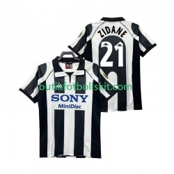 Juventus ZIDANE 21 1997 Retro Män Hemma Matchtröja 1998 Kortärmad