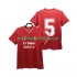 Liverpool 5 1985 1986 Retro Män Hemma Matchtröja Kortärmad