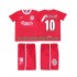 Liverpool BERGKAMP 10 LWP 1997 Retro Barn Hemma Matchtröja 1998 Kortärmad