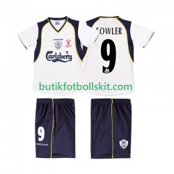 Liverpool FOWLER 9 LWP 2001 Retro Män Borta Matchtröja 2002 Kortärmad