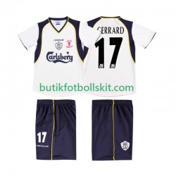 Liverpool GERRARD 17 LWP 2001 Retro Män Borta Matchtröja 2002 Kortärmad