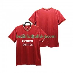 Liverpool 1985 1986 Retro Män Hemma Matchtröja Kortärmad