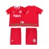 Liverpool LWP 1996 1997 Retro Barn Hemma Matchtröja Kortärmad