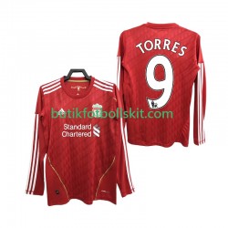 Liverpool Torres 9 2012 Retro Män Hemma Matchtröja 2010 Långärmad