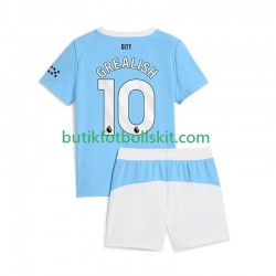 Manchester City Jack Grealish 10 Barn Hemma Matchtröja 2025/26 Kortärmad