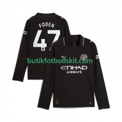 Manchester City Phil Foden 47 Män Borta Matchtröja 2025/26 Långärmad