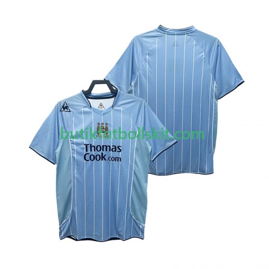 Manchester City 2007 Retro Män Hemma Matchtröja 2008 Kortärmad