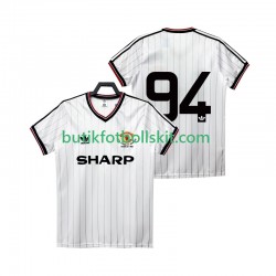 Manchester United 94 1983 1984 Retro Män Borta Matchtröja Kortärmad