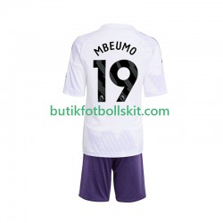 Manchester United Bryan Mbeumo 19 Barn Borta Matchtröja 2025/26 Kortärmad