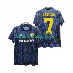 Manchester United CANTONA 7 1993 Retro Män Hemma Matchtröja Kortärmad