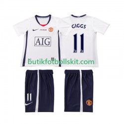 Manchester United GIGGS 11 Champions League 2009 Retro Barn Borta Matchtröja 2008 Kortärmad