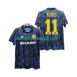 Manchester United GIGGS 11 1993 Retro Män Hemma Matchtröja Kortärmad