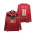 Manchester United GIGGS 11 2009 Retro Män Hemma Matchtröja 2010 Långärmad