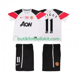 Manchester United GIGGS 11 Champions League 2012 Retro Barn Tredje Matchtröja 2011 Kortärmad