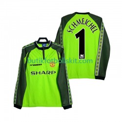 Manchester United SCHMEICHEL 1 2000 Målvakt Retro Män Hemma Matchtröja 1998 Långärmad