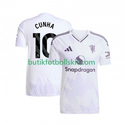 Manchester United Matheus Cunha 10 Män Borta Matchtröja 2025/26 Kortärmad