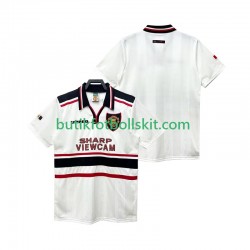 Manchester United Retro Män Borta Matchtröja 1999 1998 Kortärmad