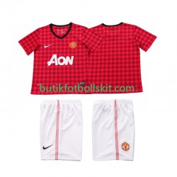 Manchester United 2012 2013 Retro Barn Hemma Matchtröja Kortärmad