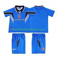 Manchester United 1996 Retro Barn Tredje Matchtröja 1998 Kortärmad