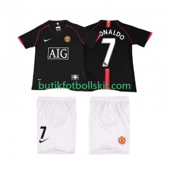 Manchester United Ronaldo 7 2007 Retro Barn Borta Matchtröja 2008 Kortärmad