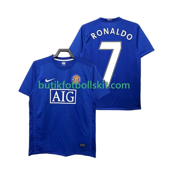 Manchester United Ronaldo 7 2009 Retro Män Tredje Matchtröja 2008 Kortärmad