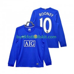 Manchester United Rooney 10 2009 Retro Män Tredje Matchtröja 2008 Långärmad