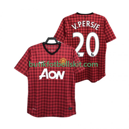 Manchester United V PERSIE 20 2012 2013 Retro Män Hemma Matchtröja Kortärmad
