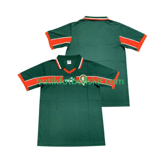 Marocko Retro Män Hemma Matchtröja 1998 Kortärmad