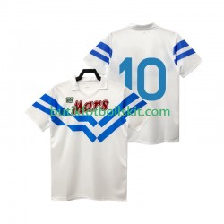 SSC Napoli 10 1988 1989 Retro Män Borta Matchtröja Kortärmad