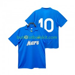 SSC Napoli 10 1988 1989 Retro Män Hemma Matchtröja Kortärmad