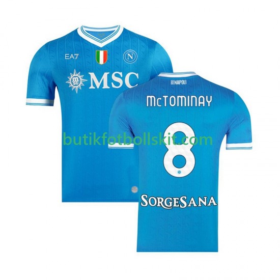 SSC Napoli Scott McTominay 8 Män Hemma Matchtröja 2025/26 Kortärmad