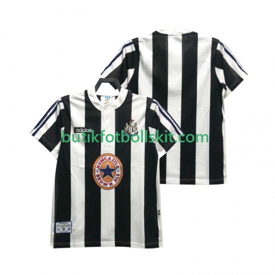 Newcastle United 1995 1997 Retro Män Hemma Matchtröja Kortärmad