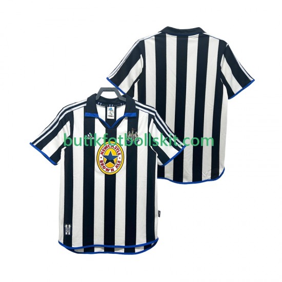 Newcastle United 2000 Retro Män Hemma Matchtröja 1999 Kortärmad