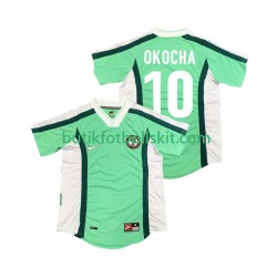Nigeria OKOCHA 10 Retro Män Hemma Matchtröja 1998 Kortärmad