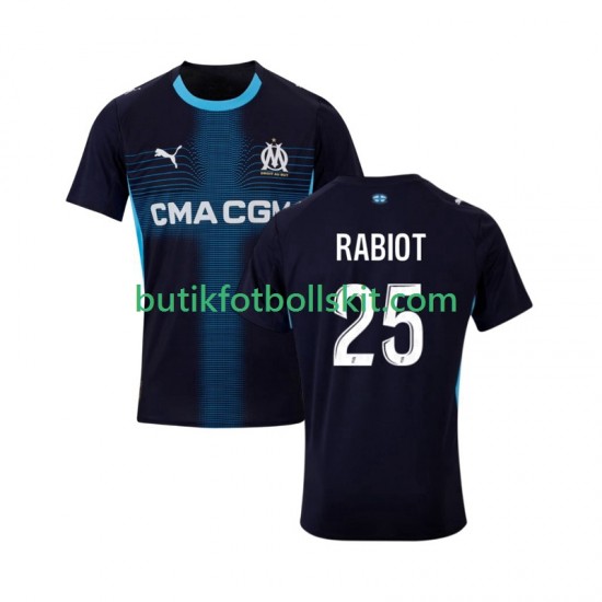 Olympique de Marseille Adrien Rabiot 25 Män Borta Matchtröja 2025/26 Kortärmad