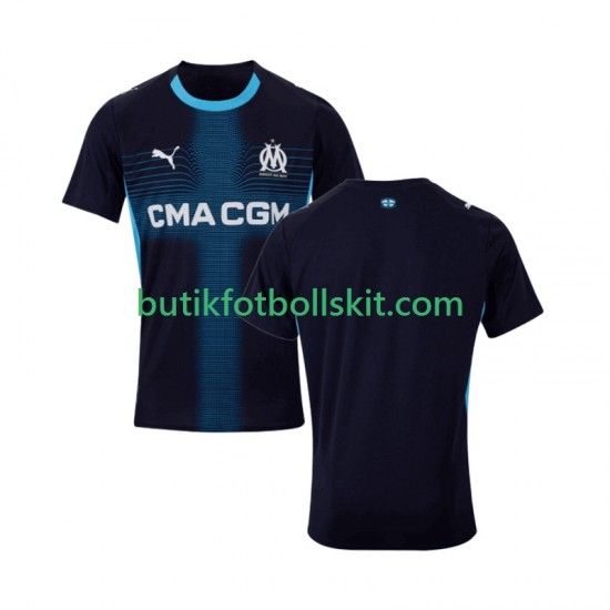 Olympique de Marseille Män Borta Matchtröja 2025/26 Kortärmad