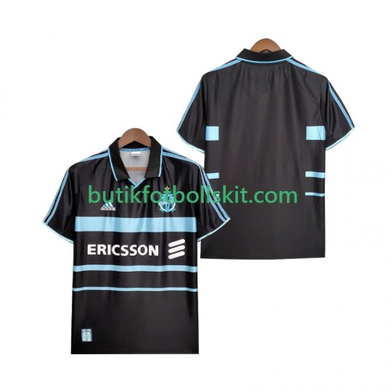 Olympique de Marseille 2000 Retro Män Tredje Matchtröja 1999 Kortärmad