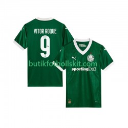 Palmeiras Vitor Roque 9 Män Hemma Matchtröja 2025/26 Kortärmad