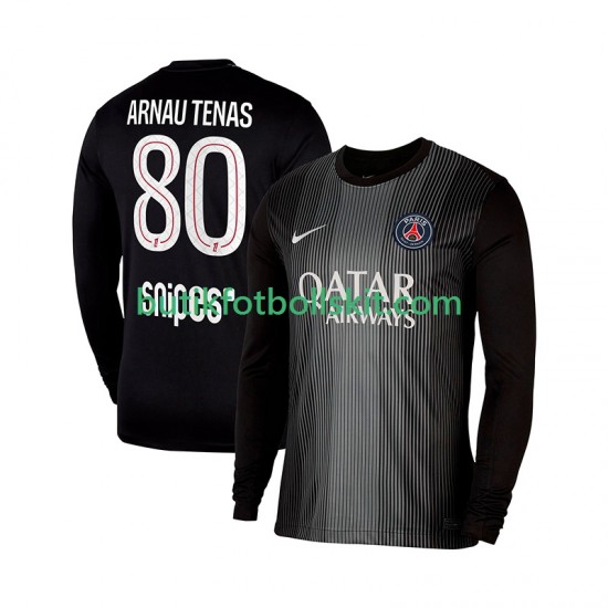 Paris Saint-Germain Arnau Tenas 80 Målvakt Män Hemma Matchtröja 2025/26 Långärmad