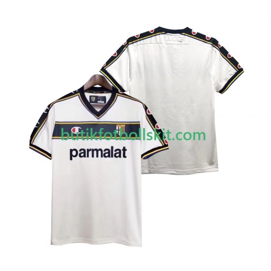 Parma 2003 Retro Män Borta Matchtröja 2002 Kortärmad